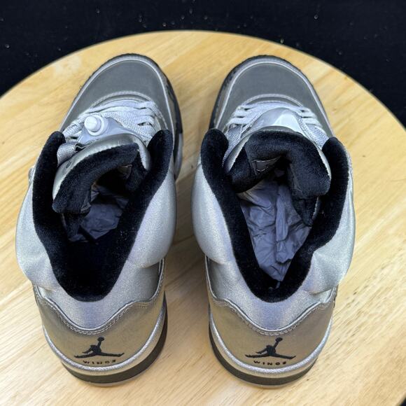 Air Jordan 5 Retro Wings Womens Grey Shoes Sz 7.5 New Sneaker IO2038-001 - Picture 10 of 10